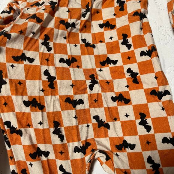 Sunshine Luckies Halloween Zippy Sleeper PJs Size 0-3m - Picture 4 of 6